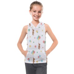 Bear Kids  Sleeveless Hoodie by nateshop