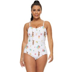 Bear Retro Full Coverage Swimsuit by nateshop