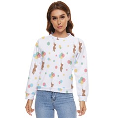 Bear Women s Long Sleeve Raglan Tee