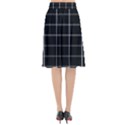 Box Black Flared Midi Skirt View2