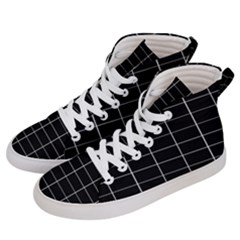 Box Black Men s Hi-top Skate Sneakers by nateshop