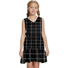 Box Black Kids  Sleeveless Tiered Mini Dress by nateshop