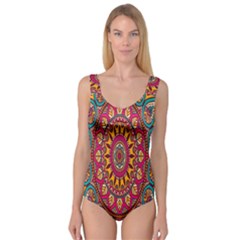 Buddhist Mandala Princess Tank Leotard  by nateshop