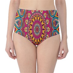 Buddhist Mandala Classic High-waist Bikini Bottoms by nateshop