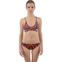 Buddhist Mandala Wrap Around Bikini Set View1