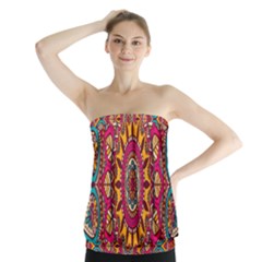 Buddhist Mandala Strapless Top by nateshop