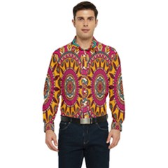 Buddhist Mandala Men s Long Sleeve  Shirt by nateshop