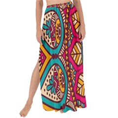 Buddhist Mandala Maxi Chiffon Tie-up Sarong by nateshop