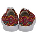 Buddhist Mandala Kids  Low Top Canvas Sneakers View4