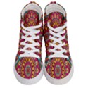 Buddhist Mandala Men s Hi-Top Skate Sneakers View1