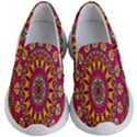 Buddhist Mandala Kids Lightweight Slip Ons View1