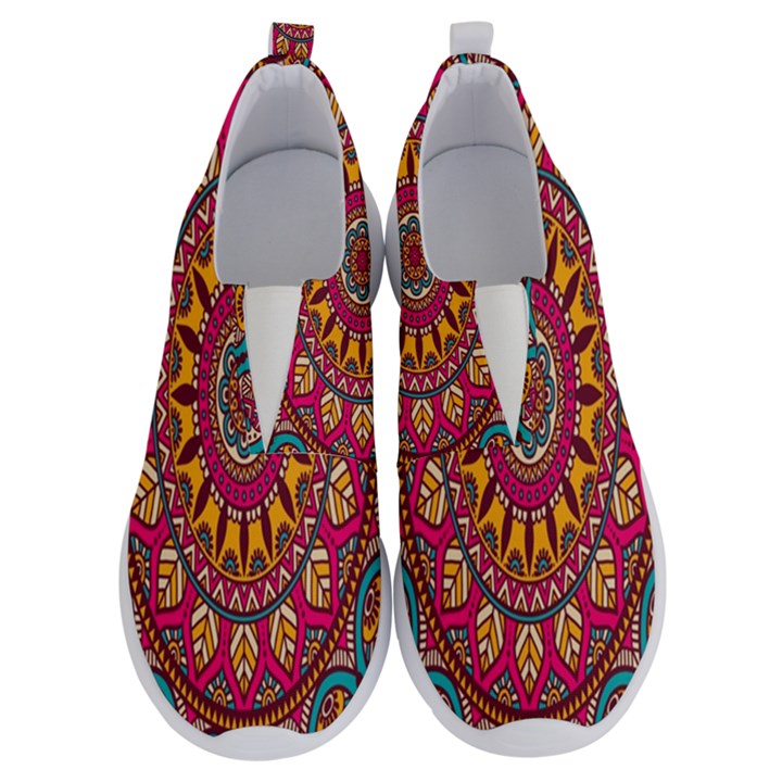 Buddhist Mandala No Lace Lightweight Shoes