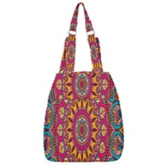 Buddhist Mandala Center Zip Backpack by nateshop