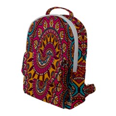 Buddhist Mandala Flap Pocket Backpack (large) by nateshop