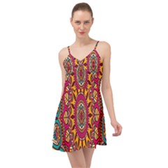 Buddhist Mandala Summer Time Chiffon Dress by nateshop