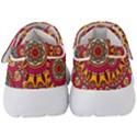 Buddhist Mandala Kids  Velcro Strap Shoes View4