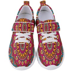 Buddhist Mandala Women s Velcro Strap Shoes by nateshop