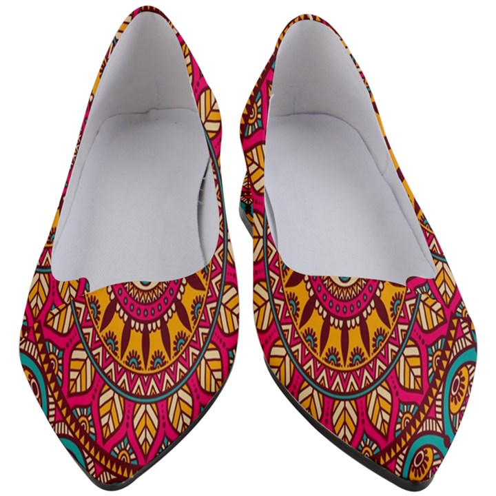 Buddhist Mandala Women s Block Heels 