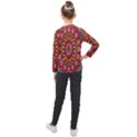 Buddhist Mandala Kids  Long Mesh Tee View2