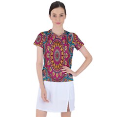 Buddhist Mandala Women s Sports Top by nateshop