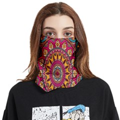 Buddhist Mandala Face Covering Bandana (two Sides) by nateshop