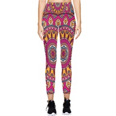 Buddhist Mandala Pocket Leggings  by nateshop