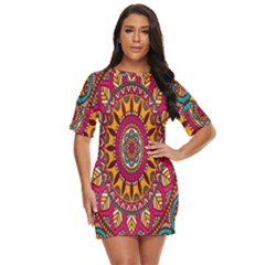 Buddhist Mandala Just Threw It On Dress by nateshop