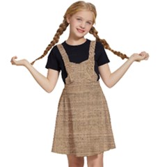 Burlap Texture Kids  Apron Dress by nateshop