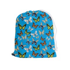 Butterflies Drawstring Pouch (xl) by nateshop