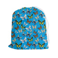 Butterflies Drawstring Pouch (2xl) by nateshop