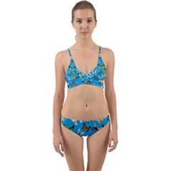 Butterflies Wrap Around Bikini Set by nateshop