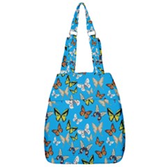 Butterflies Center Zip Backpack by nateshop