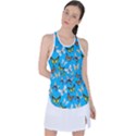 Butterflies Racer Back Mesh Tank Top View1