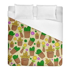 Cactus Duvet Cover (full/ Double Size) by nateshop