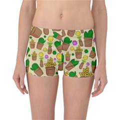 Cactus Reversible Boyleg Bikini Bottoms by nateshop