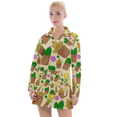 Cactus Women s Long Sleeve Casual Dress by nateshop