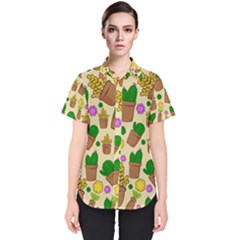 Cactus Women s Short Sleeve Shirt