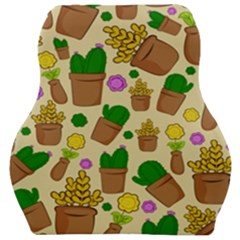 Cactus Car Seat Velour Cushion  by nateshop