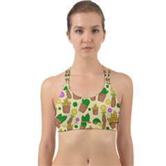 Cactus Back Web Sports Bra by nateshop