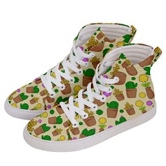 Cactus Men s Hi-top Skate Sneakers by nateshop