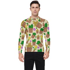 Cactus Men s Long Sleeve Rash Guard by nateshop