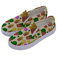 Cactus Kids  Canvas Slip Ons by nateshop