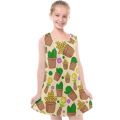 Cactus Kids  Cross Back Dress by nateshop