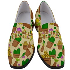 Cactus Women s Chunky Heel Loafers by nateshop