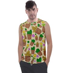 Cactus Men s Regular Tank Top by nateshop