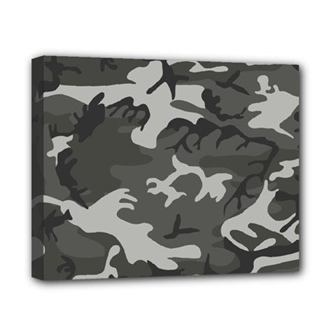 Camouflage Canvas 10  X 8  (stretched) by nateshop