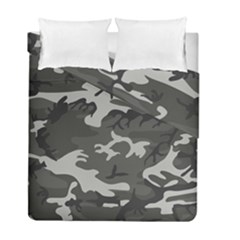 Camouflage Duvet Cover Double Side (full/ Double Size) by nateshop