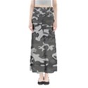 Camouflage Full Length Maxi Skirt View1