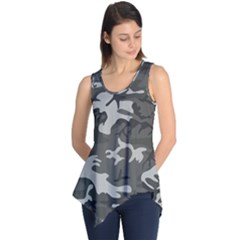 Camouflage Sleeveless Tunic by nateshop