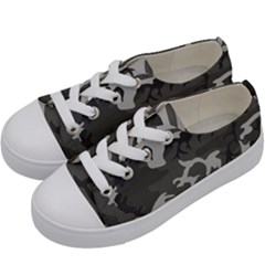 Camouflage Kids  Low Top Canvas Sneakers by nateshop